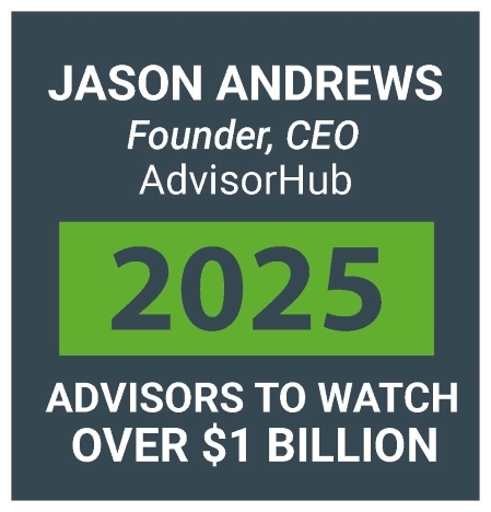 Award - Jason Andrews Advisors to Watch