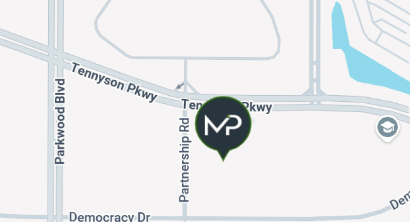 map of Merritt Point's Plano Office